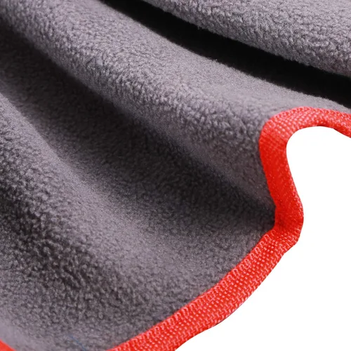 Miniatura 8 de REDCAMP - Manta Stadium impermeable, grande, resistente al viento, suave y forro polar cálido para acampar, clima frío y deportes al aire libre Azul