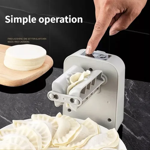 Miniatura 4 de Máquina eléctrica para hacer albóndigas, molde automático para hacer albóndigas para el hogar, máquina de prensa para hacer albóndigas, empanadas
