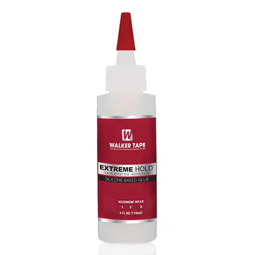 Miniatura 9 de Walker Tape Extreme Hold - Adhesivo con cepillo de 1/2 fl oz, pegamento de peluca de encaje impermeable de uso máximo para pelucas de encaje