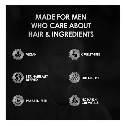 Miniatura 7 de ThickTails Suero de crecimiento del cabello para hombres para adelgazar el cabello Suero sin enjuague para raíces y cuero cabelludo con cafeína