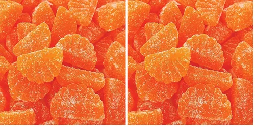 Miniatura 8 de Rebanadas de naranja – Paquete de 2 libras (65 unidades) – Caramelos de gelatina – Rebanadas de frutas con sabor natural – Caramelos masticables sin