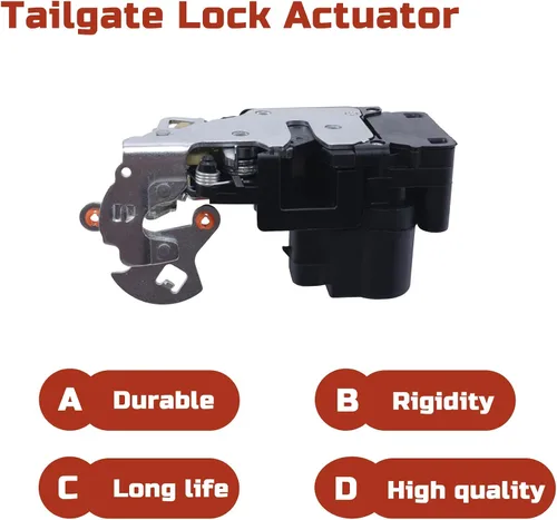 Miniatura 6 de Actuador de pestillo de cerradura de puerta trasera para puerta elevadora, compatible con Buick Rainier Chevy Trailblazer Envoy Ascender Bravada