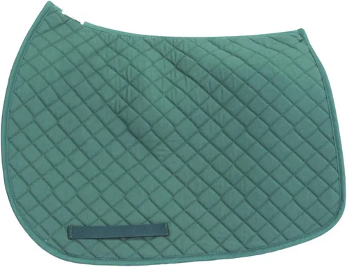 Miniatura 8 de TuffRider Basic Pony Saddle Pad – Diamond Quilted, Flannel Lined, Breathable Schooling Pad for Horses