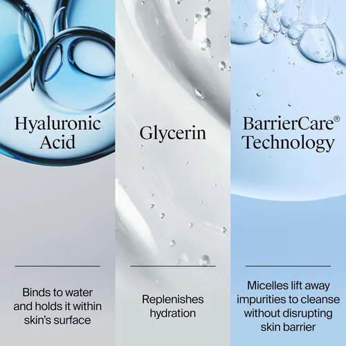 Miniatura 7 de Neutrogena Hydro Boost Limpiador Facial, Sin Fragancia, Limpiador Facial Hidratante con Ácido Hialurónico, Limpiador Facial Espumoso Diario