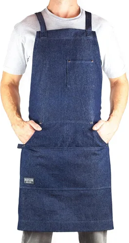 Miniatura 16 de Hudson Durable Goods - Delantal de chef de grado profesional para cocina, barbacoa y parrilla