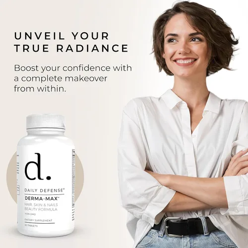 Miniatura 2 de Suplementos de colágeno para mujeres, vitaminas para el cabello, la piel y las uñas con biotina y colágeno, calcio y más para un cabello saludable
