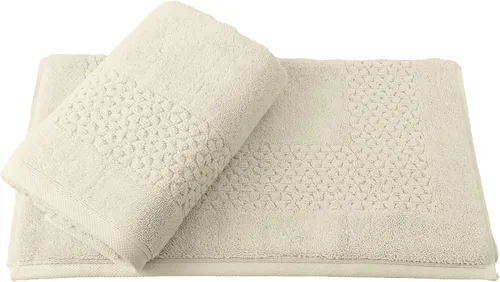 Miniatura 15 de Towels Beyond - Juego de toallas de lujo de 6 piezas, 100% algodón turco, de secado rápido, altamente absorbente y cómodo, incluye 2 toallas de Beige