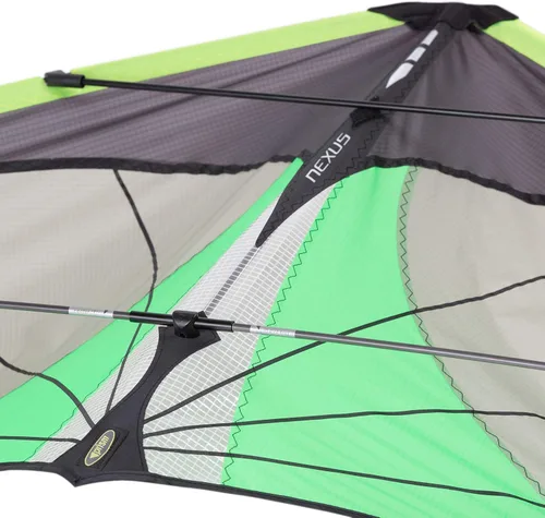 Miniatura 3 de Prism Kite Technology Nexus 2.0 Cometa de acrobacias enmarcada de doble línea Grafito