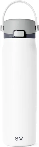Miniatura 28 de Simple Modern Mesa Sport Botella de Agua con Tapa de Sorbo Cubierta Botella de Acero Inoxidable Aislada de 24oz Compatible con Portavasos