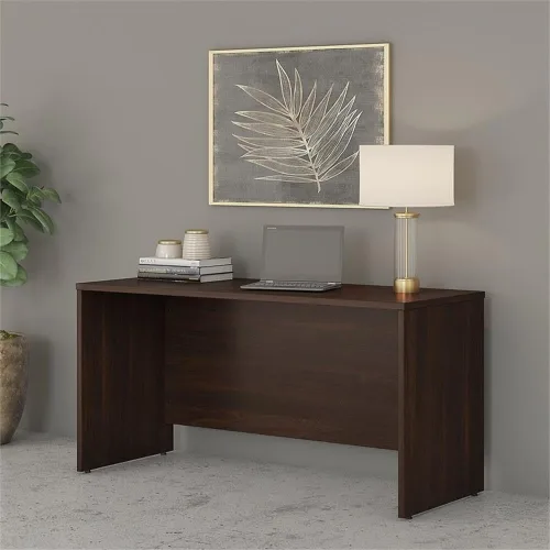 Miniatura 2 de Bush Business Furniture Studio C 60 W x 24 D Credenza Escritorio en nogal negro, mesa de computadora para el hogar u oficina profesional