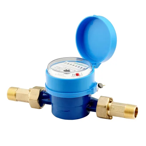 Miniatura 7 de DN15 Medidor de Agua 1/2" NPT, Certificación ISO4064, Medidor de Flujo Cúbico de Agua, Medidor de Agua Fría para Jardín/Hogar