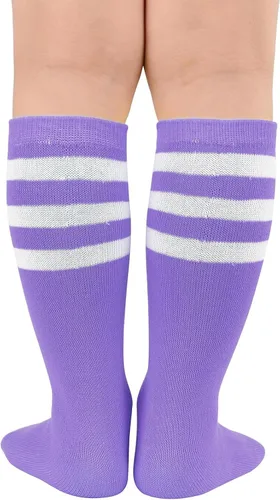 Miniatura 3 de Century Star Calcetines de fútbol para niñas y niños, calcetines de béisbol para jóvenes, calcetines de sóftbol para niños, calcetines deportivos