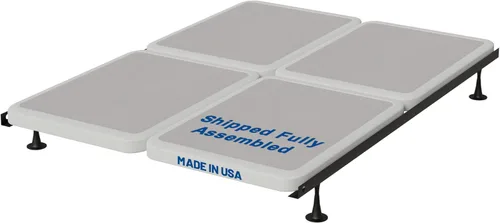 Miniatura 10 de Treaton, Unassembled Queen Bed – 2.5-Inch Wood Box Spring Only – Amish Made in USA – Quiet Noise Free - Replacement Mattress Foundation – Packed