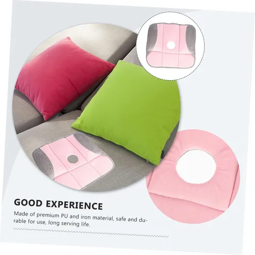 Miniatura 8 de Cojín de asiento para silla de oficina, almohada de gel para sentarse, soporte lumbar, cojín de asiento de sofá transpirable para glúteos cómodos