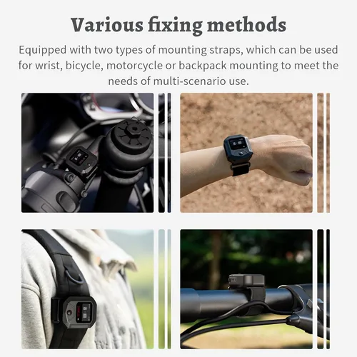 Miniatura 8 de YDW Control remoto GPS Bluetooth para DJI Osmo Action 6/Action 5 Pro/Action 4, una máquina con múltiples controles, accesorios de acción inteligente