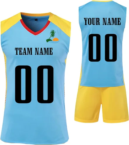 Miniatura 2 de Camiseta de voleibol personalizada para hombresmujeresniñosniñosniñascamisetas de voleibol personalizadas con nombrenúmerologotipo