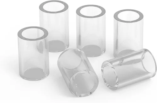 Miniatura 7 de TOOLIOM Kit de 49 piezas de accesorios para antorcha de soldadura TIG, lente de gas gruesa, copa de vidrio, copa de cerámica, kit de tapa trasera