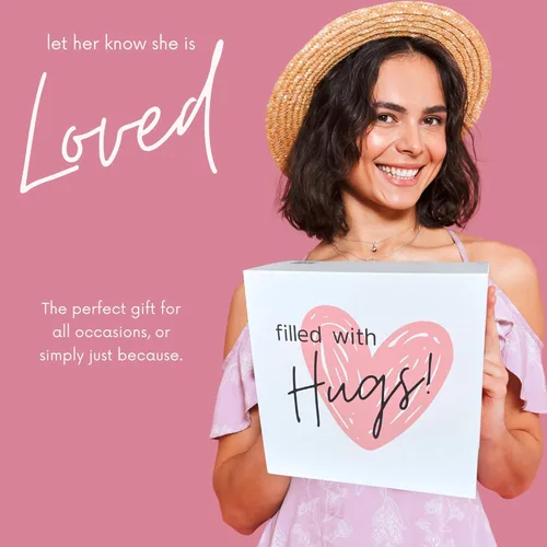 Miniatura 2 de Boxzie Juego de caja de regalo con texto en inglés «You are Loved para mujer», regalos únicos con texto en inglés «I Love You» para ella, paquete