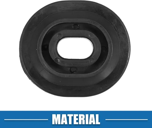 Miniatura 5 de Buje de montaje del radiador del coche 1K0121367F Soporte del radiador para Volkswagen para Audi Negro (juego de 2)