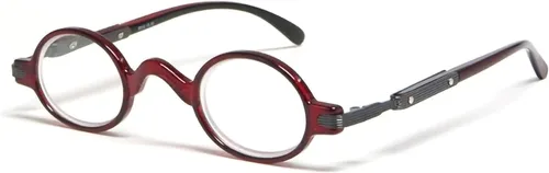 Miniatura 7 de Calabria R314/R501S - Gafas de lectura redondas de metal para hombres y mujeres, lentes de profesor, lectores vintage, estilo clásico, retro, moda