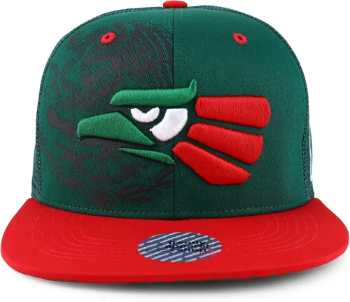 Miniatura 2 de Trendy Apparel Shop Hecho En México Eagle - Gorra de malla bordada en 3D