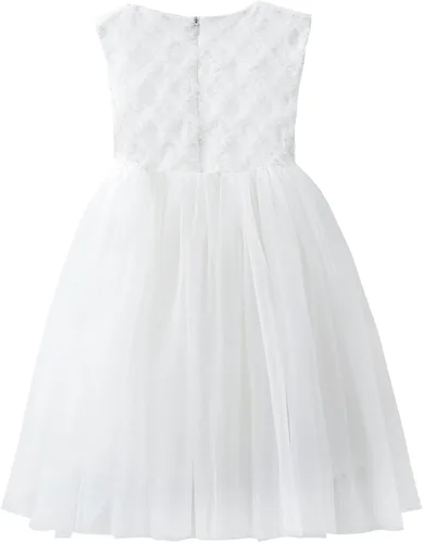 Miniatura 2 de Grils - Vestidos de princesa para boda, línea A, recto, de tul para fiesta, vestido de niña de las flores