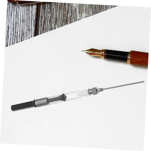 Miniatura 6 de 6 unids convertidor de pluma estilográfica asistente de llenado de tinta pluma estilográfica absorbedor de tinta suministros de papelería
