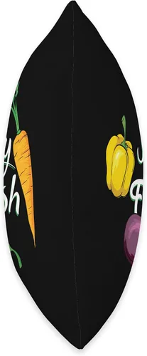 Miniatura 2 de Stay Fresh Vegetables Canteen Lunch Cafeteria Academy Throw Pillow