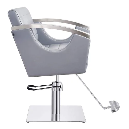 Miniatura 4 de Silla de salón de belleza Silla de belleza hidráulica para salón de diseño europeo - Bello-G Gris