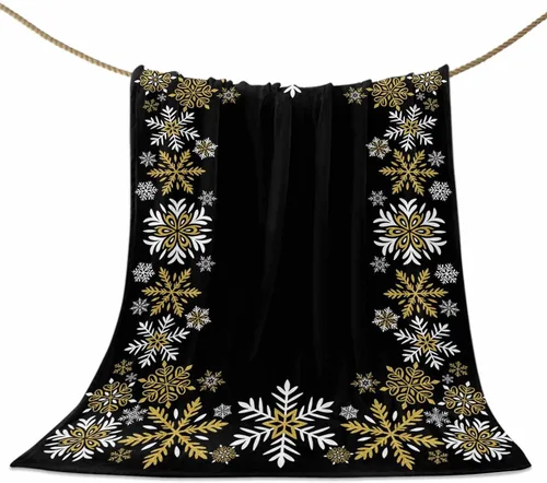 Miniatura 78 de Mantas de Tiro de Muñeco de Nieve de Navidad, Manta de Vellón Suave de Vacaciones de Invierno Decorativa para Hogar Sofá Sillón Silla Sala de Estar