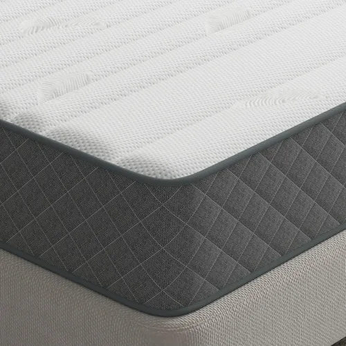 Miniatura 3 de PurrJoys Colchón Full Firme, Colchón Híbrido Full de 10 Pulgadas en una Caja con Espuma Viscoelástica de Gel, Resortes Internos de Bolsillo, Alivio