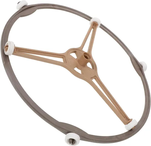 NUOBESTY 1 juego de soporte de repuesto para plato giratorio de microondas, soporte duradero para placa de vidrio, rodillo versátil para todas las