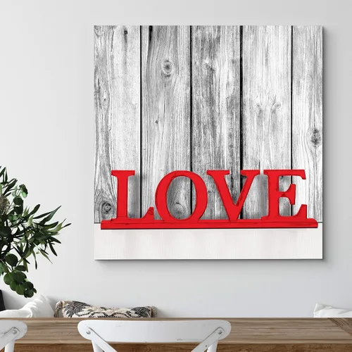 Miniatura 3 de Lienzo de paisaje hermoso para decorar la pared, arte moderno, para el hogar Amor al rojo vivo
