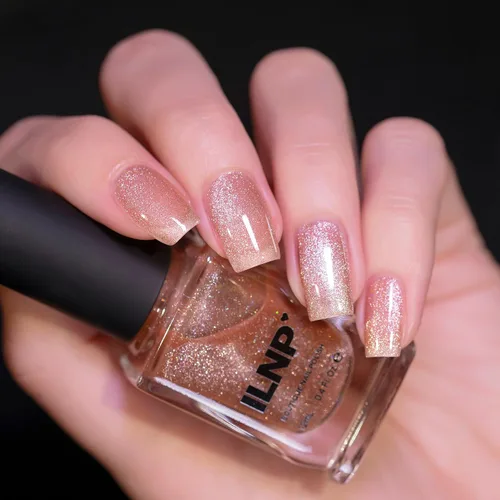Miniatura 4 de ILNP Sandbar - Esmalte de uñas holográfico magnético beige arena
