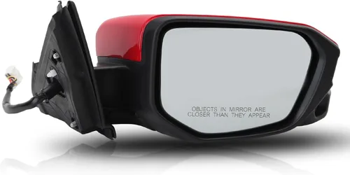 Miniatura 11 de Espejo lateral del conductor compatible con Honda Civic Coupe Sedan Hatchback 2016, 2017, 2018, 2019, 2020, 2021, espejo con cristal eléctrico, sin