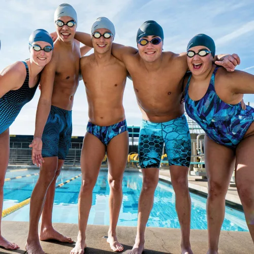 Miniatura 7 de Sporti Gorra de Natación de Silicona de Edición Limitada para Adultos con Dimensión Altura 7.6" - Apertura 7.5", Gorra de Natación Variedad de I