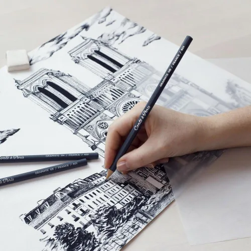 Miniatura 2 de Conté à Paris Juego de lápices de dibujo y dibujo