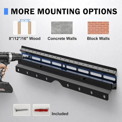 Miniatura 4 de XINLEI Soporte de pared para TV sin perno, colgador de TV sin taco para paneles de yeso para la mayoría de televisores de pantalla plana de 12 a 55