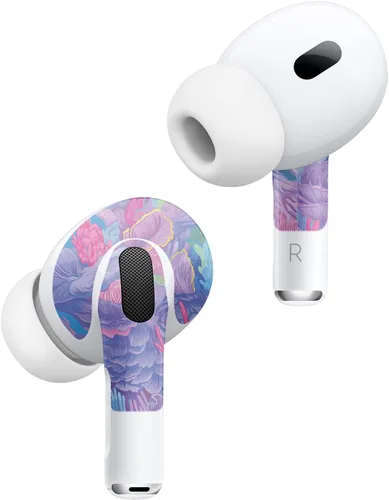 Miniatura 2 de MightySkins - Fundas compatibles con Apple AirPods Pro 2 – Dreamy Reef Funda protectora de vinilo duradera y única Fácil de aplicar, quitar
