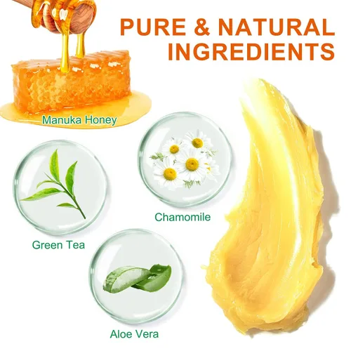Miniatura 6 de Manuka - Bálsamo para tratamiento de talón agrietado con miel, reparación de pies secos y agrietados para hidratación e hidratación intensa