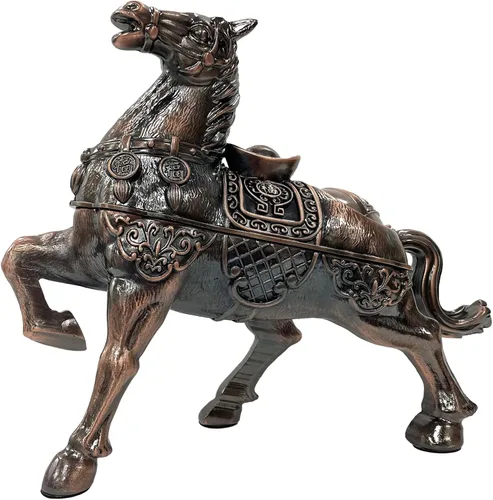 Miniatura 13 de Rana de dinero Feng Shui de latón de tres patas, riqueza tradicional, estatua de sapo de dinero con juego de 5 monedas de buena suerte, monedas