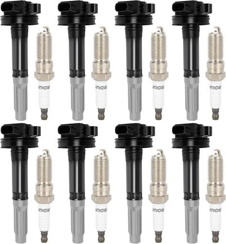 Miniatura 22 de ECCPP UF765 4 bobinas de encendido con 4 bujías de iridio A4 Q5 2014-2020 l4 2.0L 1.8L UF765
