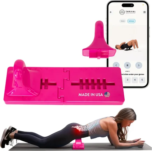 Miniatura 18 de Thrival - Herramienta de liberación muscular completamente ajustable para psoas, flexor de cadera, espalda, glúteo, iliaco y cuello para liberación
