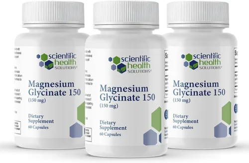 Miniatura 11 de Glicinato de magnesio 150 mg - Magnesio de alta absorción para la salud del corazón, los huesos y los músculos - Apoya los calambres en las piernas
