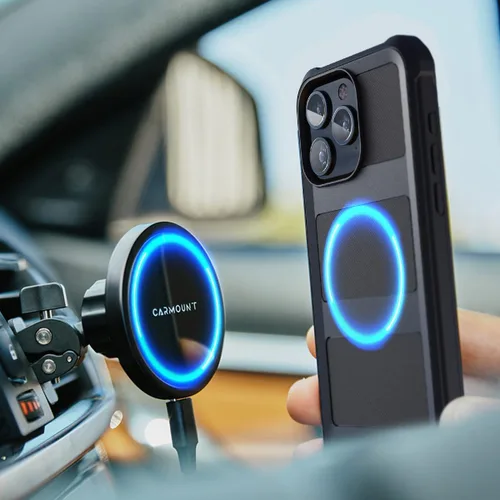 Miniatura 6 de Encased Falcon Armor - Funda diseñada para iPhone 15 Pro Max con funda de clip para cinturón, funda ultra protectora a prueba de golpes