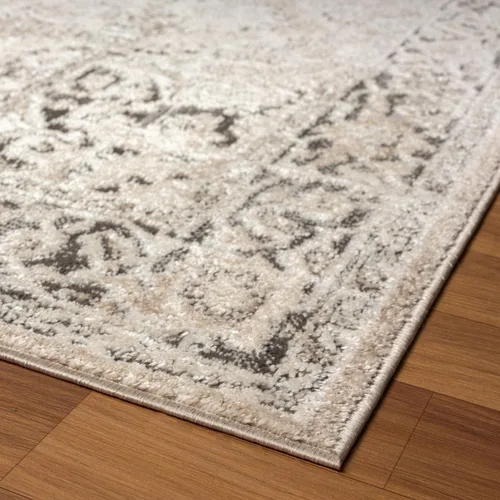 Miniatura 9 de LUXE WEAVERS Alfombra marroquí floral vintage beige 3x9