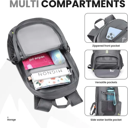 Miniatura 35 de Venture Pal 35L Ultraligero Ligero Plegable Plegable Viaje Camping Senderismo Deportes al aire libre Mochila Daypack
