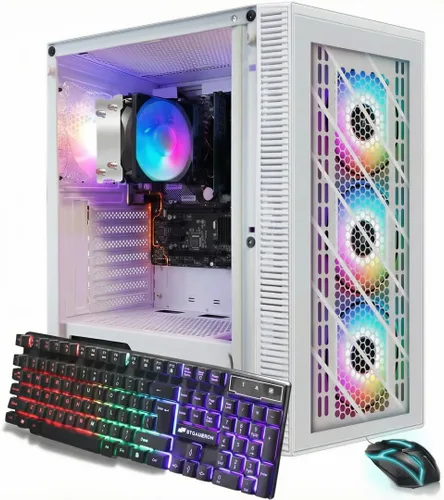 Miniatura 7 de STGAubron Computadora de escritorio para juegos, Radeon RX 560 4G, Intel Core i7 8ª generación hasta 4.1GHz, 16G DDR4, 512G SSD, WiFi 6 y BT 5.2