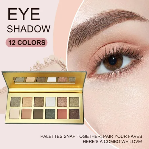 Miniatura 4 de POMCRAL Juegos de maquillaje, kit de maquillaje para niñas de 10 a 12 años, regalo de maquillaje para mujeres, adolescentes con paleta de sombras
