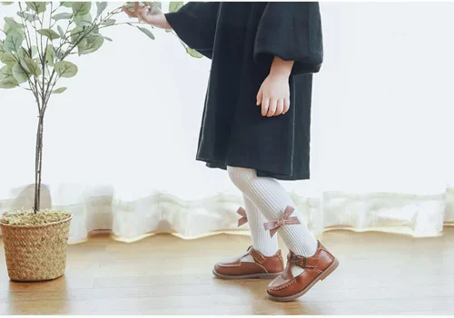 Miniatura 5 de BeiVSlley Paquete de 3 mallas para bebés y niñas, mallas de punto trenzado, medias para niños pequeños, lindas, sin costuras, pantimedias